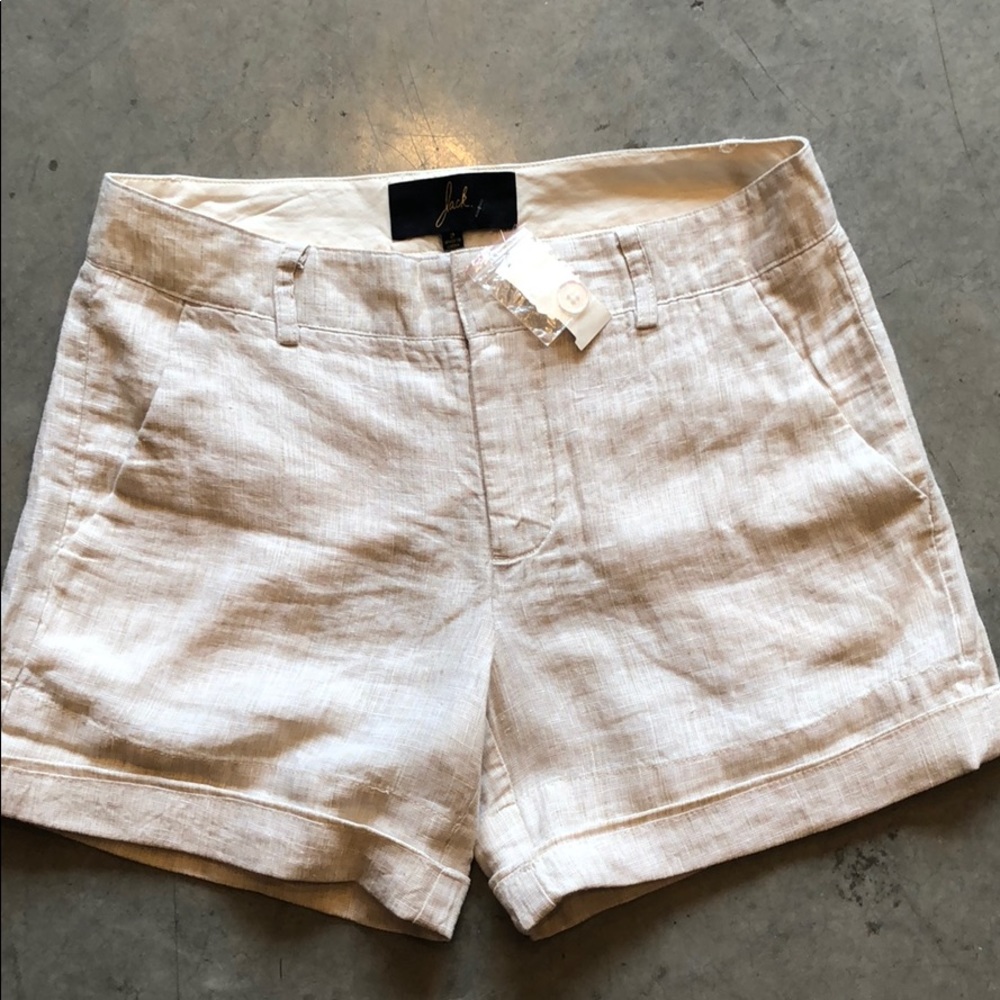 Linen Shorts - Tag on